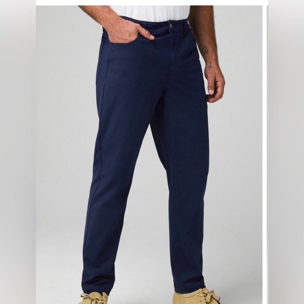 Fabletics Men's Navy Chinos